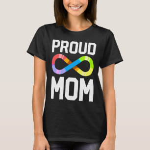 Proud Mum Autism Family Autistic Mother Infinity S T-Shirt
