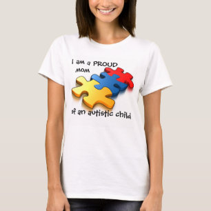 Proud Mum Autistic Child T-Shirt