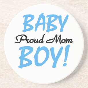 Proud Mum Baby Boy Gifts Coaster