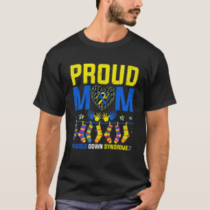 Proud Mum Down Syndrome, Down Syndrome Awareness T-Shirt