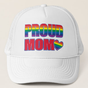 Proud Mum Gay Pride Trucker Hat