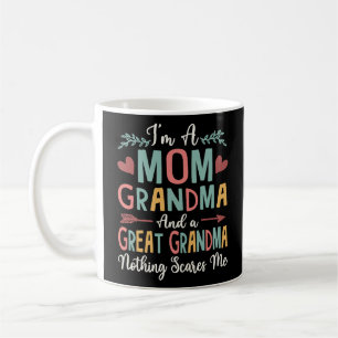 Proud Mum Grandma Great Grandma Floral Women Coffee Mug