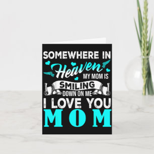 Proud mum in heaven happy mother's day proud of mo card