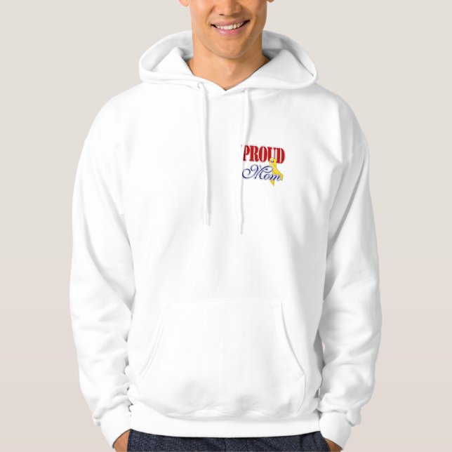 Proud Mum - National Guard Hoodie (Front)