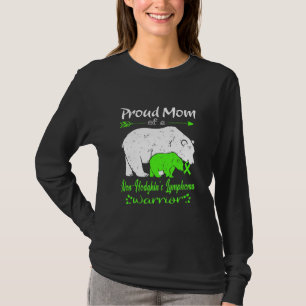 Proud Mum Non Hodgkin's Lymphoma Warrior T-Shirt
