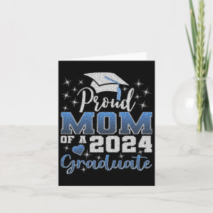 Proud Mum Of 2024 Graduate Awesome Family College Card