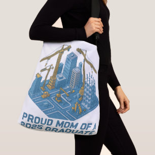 Proud Mum of 2025 Civil Engineering Graduate Crossbody Bag