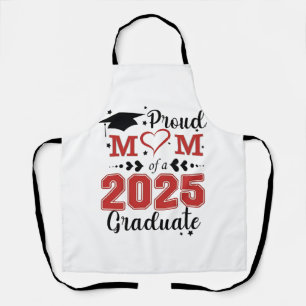 Proud Mum of 2025 Graduate Graduation Mother Day Apron