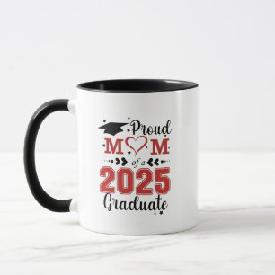 Proud Mum of 2025 Graduate Graduation Mother Day Mug