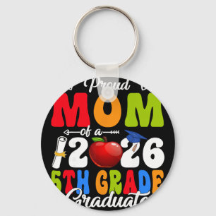 Proud Mum Of 2026 5th Grade Graduate Mother's Day Key Ring
