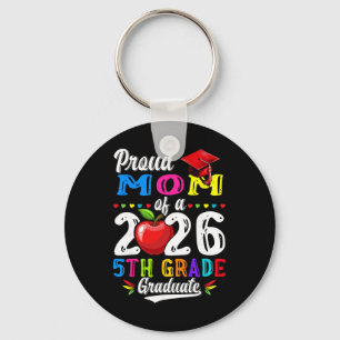 Proud Mum Of 2026 5th Grade Graduate Mother's Day Key Ring