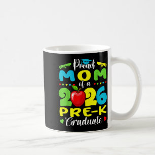 Proud mum of 2026 pre-k graduate mothers day coffee mug