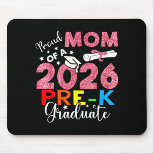 Proud mum of 2026 pre-k graduate mothers day mouse pad