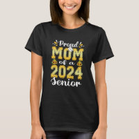 Proud Mum Of a 2024 Senior Shirt Sunflower Graduat
