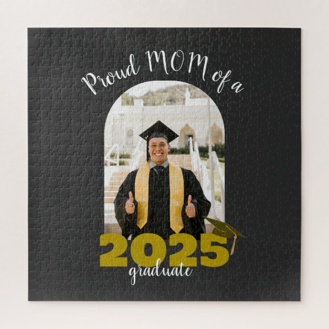 Proud mum of a 2025 graduate Custom Photo Jigsaw Puzzle (Vertical)