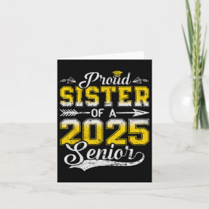 Proud Mum Of A 2025 Senior Graduate5  Card