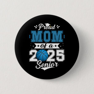 Proud Mum Of A 2025 Senior Graduate Sketll 1 6 Cm Round Badge