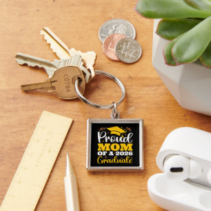Proud Mum Of A 2026 Personalised Graduation Mother Key Ring