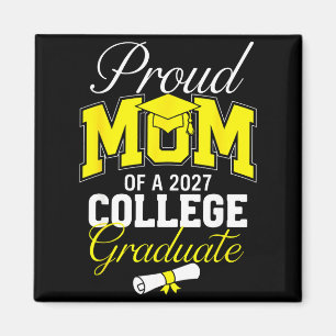 Proud mum of a 2027 graduate funny senior magnet