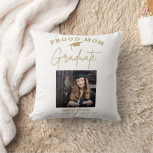 Proud Mum of a 202X Graduate  Custom Photo  Cushion