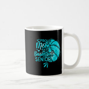 Proud mum of a basketball senior 2023 t shirt coffee mug