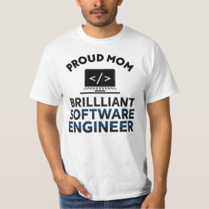 Proud Mum of a Brilliant Software Engineer T-Shirt