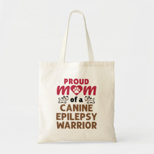 Proud Mum of a Canine Epilepsy Warrior Tote Bag