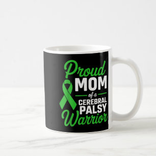 Proud mum of a cerebral palsy warrior awareness coffee mug