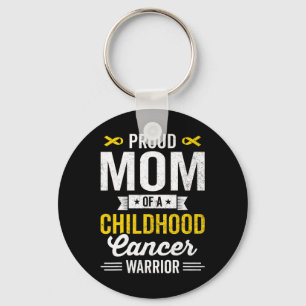 Proud Mum Of A Childhood Cancer Warrior Survivor A Key Ring