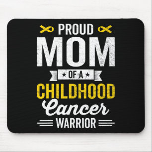 Proud Mum Of A Childhood Cancer Warrior Survivor A Mouse Pad