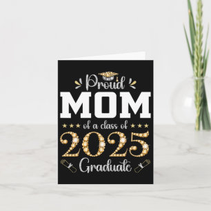 Proud Mum Of A Cl Of 2025 Graduate Graduation  Card