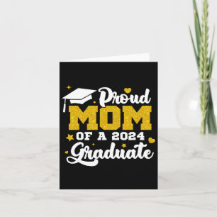 Proud Mum Of A Cl Of Graduate Senior Graduation 1  Card