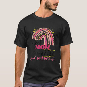 Proud Mum Of A Class Of 2022 Graduate Leopard Rain T-Shirt