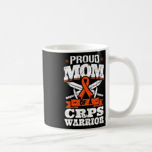 Proud Mum Of A Crps Warrior Rsd Awareness Ribbon R Coffee Mug