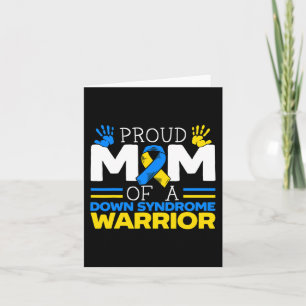Proud Mum Of A Down Syndrome Warrior Extra Chromos Card