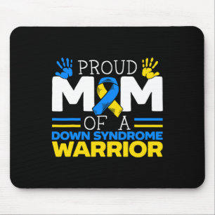 Proud Mum Of A Down Syndrome Warrior Extra Chromos Mouse Pad