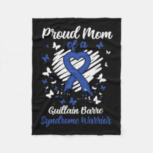 Proud Mum Of A Guillain-barre Syndrome Warrior Cos Fleece Blanket