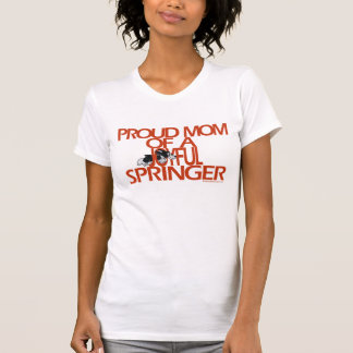 Proud Mum Of A Joyful Springer Scoop Shirt