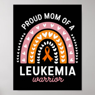 Proud Mum Of A Leukaemia Warrior 1 Poster