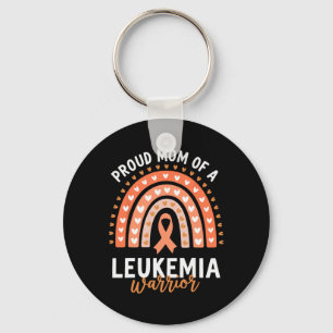 Proud Mum Of A Leukaemia Warrior Key Ring