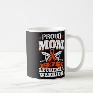Proud Mum Of A Leukaemia Warrior Mother Awareness Coffee Mug