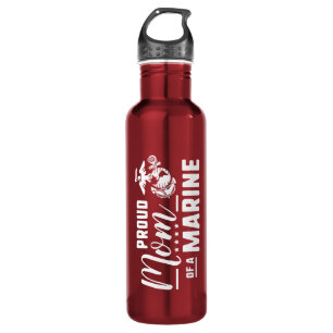 Proud Mum of a Marine 710 Ml Water Bottle