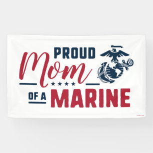Proud Mum of a Marine - Colour Banner