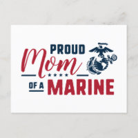 Proud Mum of a Marine - Colour