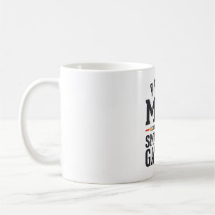 Proud Mum of a Smartass Gay Son Vintage Shirt Desi Coffee Mug