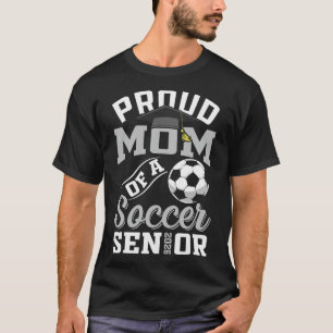 Proud Mum Of A Soccer Senior Cl Of 2026 Graduation T-Shirt