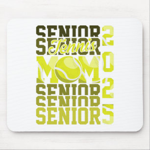 Proud Mum Of A Tennis Senior 2025 Cl Of 25 Graduat Mouse Pad