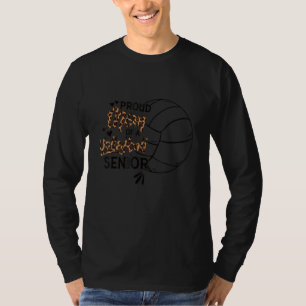 Proud Mum Of A Volleyball Senior 2023 T-Shirt