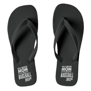 Proud Mum Of an Awesome Baseball Player Thongs
