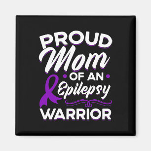 Proud Mum Of An Epilepsy Warrior Epilepsy Awarenes Magnet